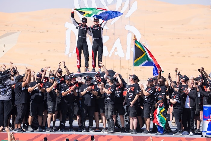 You are currently viewing SA duo finish second in Dakar Rally