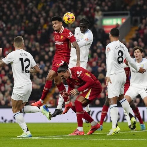 Can Liverpool pip Villa to extend lead over Arsenal?