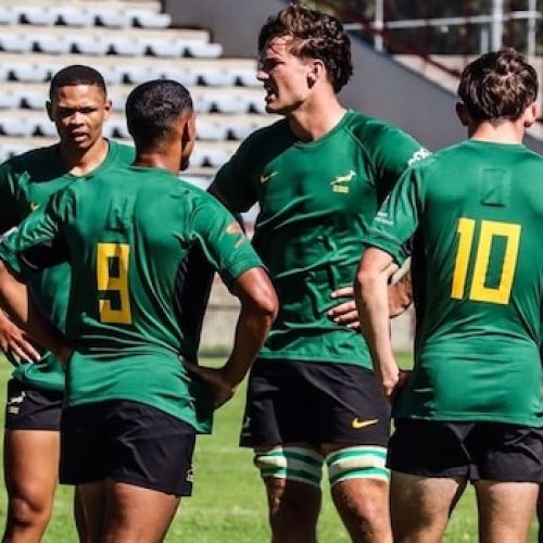 Junior Bok squad named for Georgian tour