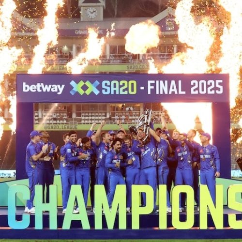 MI Cape Town beat Sunrisers to claim first SA20 title