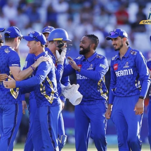 Capitals suffer 95 run defeat to MI Cape Town at Newlands