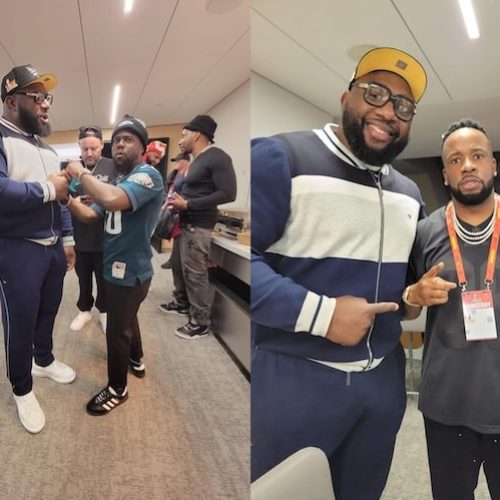 Gallery: Beast links up with Kevin Hart & Yo Gotti at Super Bowl LIX