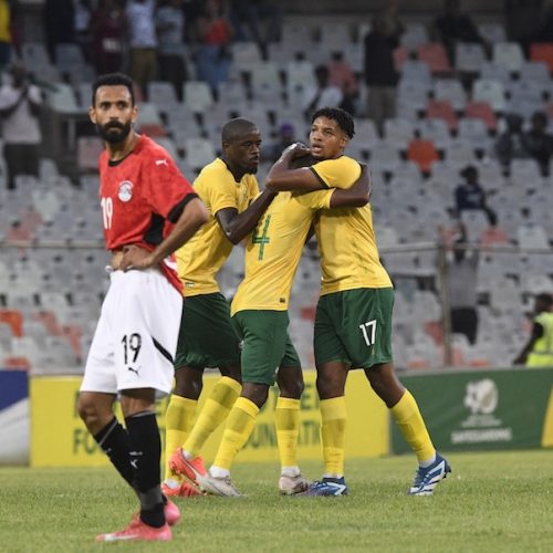 Gallery: Bafana share spoils with Egypt